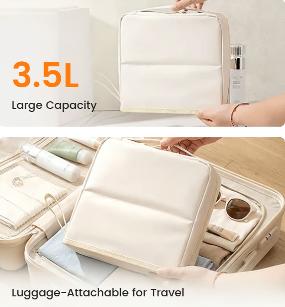 ✨Waterproof Large-Capacity Portable Makeup Bag