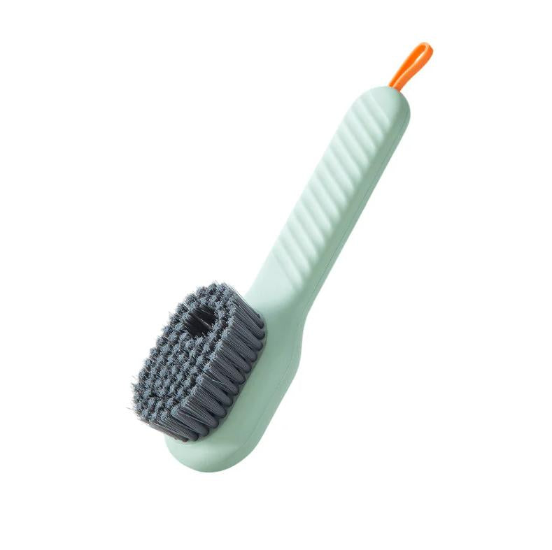 Press Type Liquid Storage Laundry & Shoe Cleaning Brush