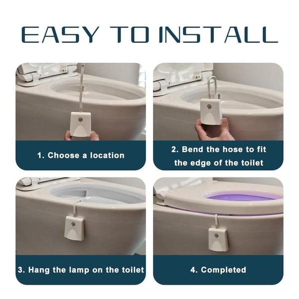 Motion Sensor Toilet Lights