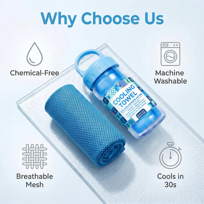 👉 Save 50%🔥Absorbent Quick-Drying Gym Cooling Towels🧊