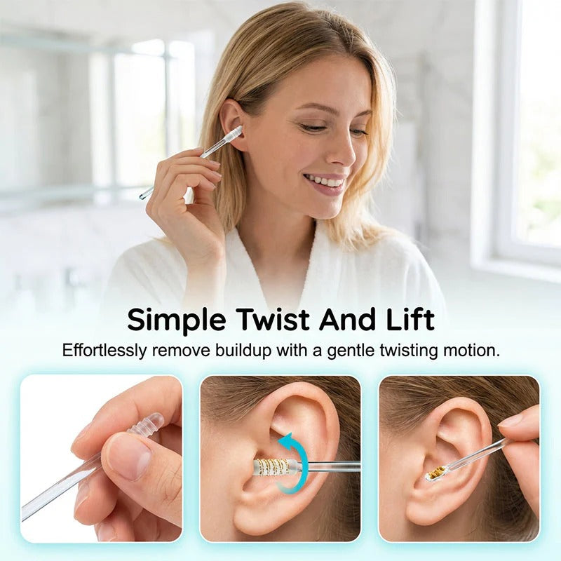 Sticky Ear Cleaning Sticks – Gentle, Visible Ear Care
