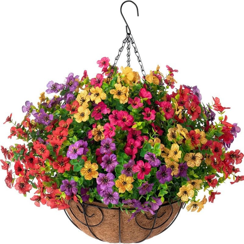 🔥Last Day Each Only $4.99🔥UV Resistant Look Real Colorful Spring Flowers