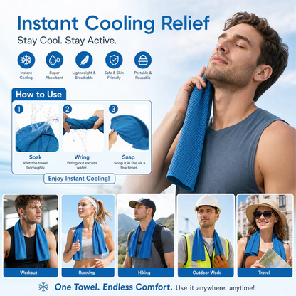 👉 Save 50%🔥Absorbent Quick-Drying Gym Cooling Towels🧊