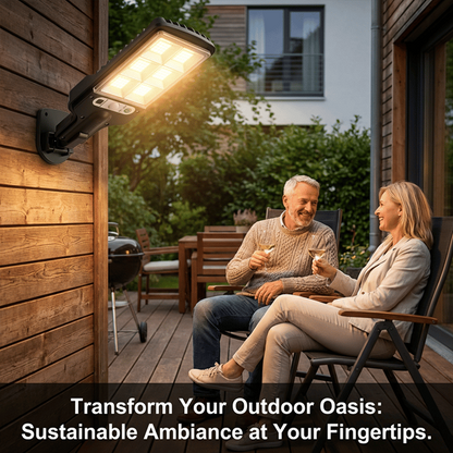 Powerful Solar Street Light For Outdoor Security & Illumination