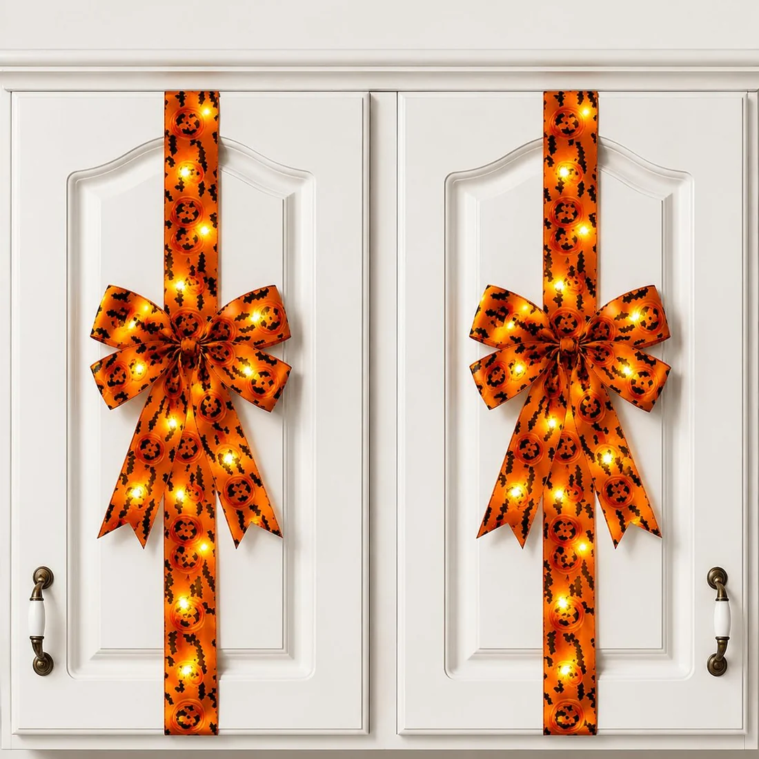 Holiday Halloween Cabinet Door Fringe — Turn Any Door Into A Spooky Statement