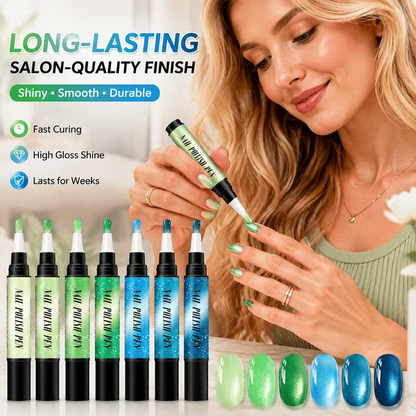 6PCS One-Step Gel Nail Art Pen Set – Salon Beauty At Home