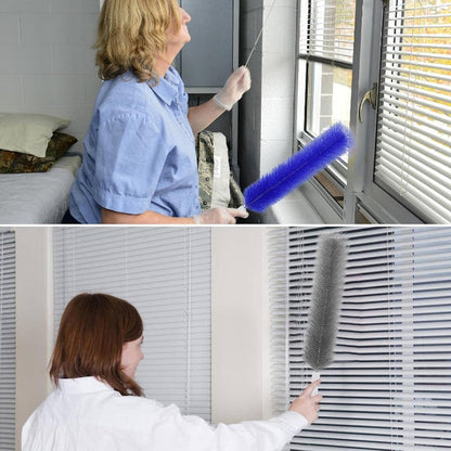 🔥HOT SALE 50% OFF😎Flexible Microfiber Fan Duster Brushes-Reusable Cleaning Tools