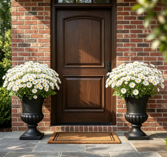 💥Limited Stock 60% OFF🌼Welcome Autumn- Artificial Outdoor Sunset Mums Flowers - UV Resistant, Waterproof, Windproof