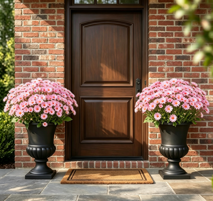 💥Limited Stock 60% OFF🌼Welcome Autumn- Artificial Outdoor Sunset Mums Flowers - UV Resistant, Waterproof, Windproof