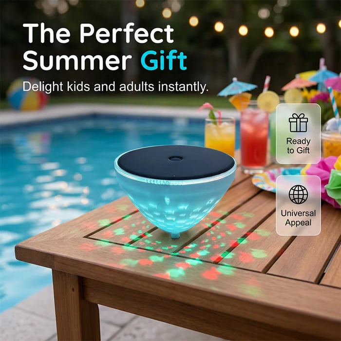 Floating Projection Fish Pool Light