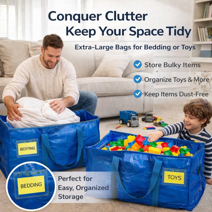 🧳Back to school sale 🔥Extra Large Moving & Storage Bag 🔥