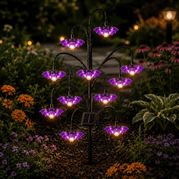 🎃 45% OFF Early Bird Deal ✨Halloween Solar Tree Stump Light