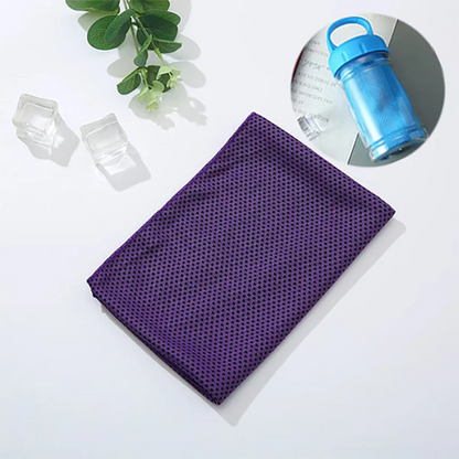 Snap-Activated Instant Cooling Towel