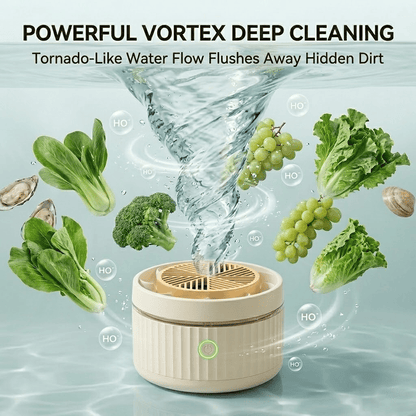 Multi-Function Food Purifier - Removes bacteria, pesticide residues, hormones, antibiotics, and heavy metals