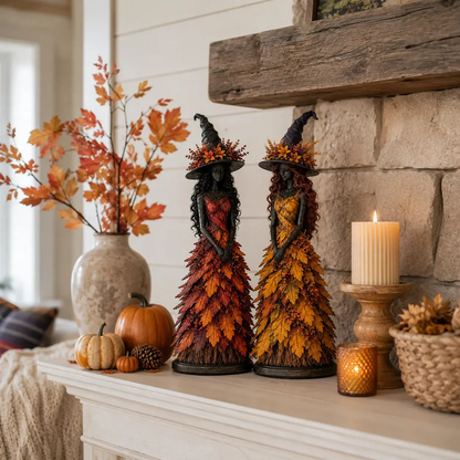 🧙‍♀Enchanted Autumn Witch Figurine🍂🎃
