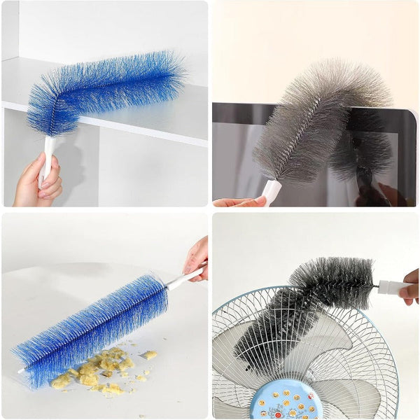 🔥HOT SALE 50% OFF😎Flexible Microfiber Fan Duster Brushes-Reusable Cleaning Tools