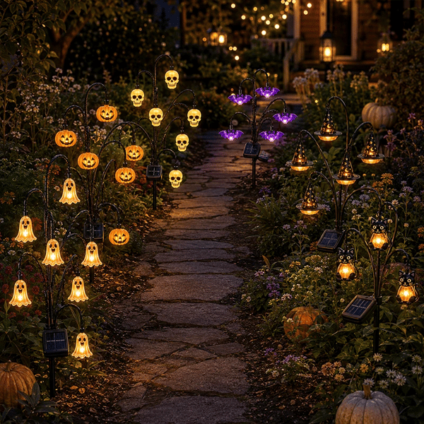 🎃 45% OFF Early Bird Deal ✨Halloween Solar Tree Stump Light
