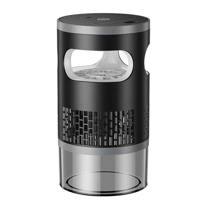 Indoor Insect Trap with Light and Suction Non Zapper Flying Bug Catcher for Mosquitoes Fruit Flies Gnats and Moths Includes One 18650 Rechargeable Lithium Battery