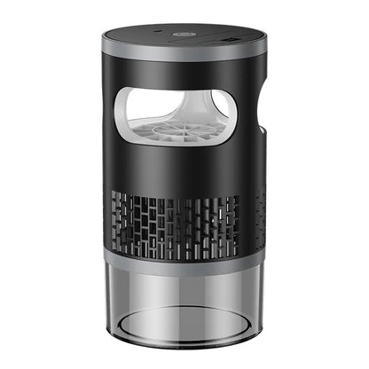 Indoor Insect Trap with Light and Suction Non Zapper Flying Bug Catcher for Mosquitoes Fruit Flies Gnats and Moths Includes One 18650 Rechargeable Lithium Battery