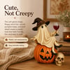🔥Halloween Early Bird Sale🎃Ghost Wine Night Halloween Decor👻🍷