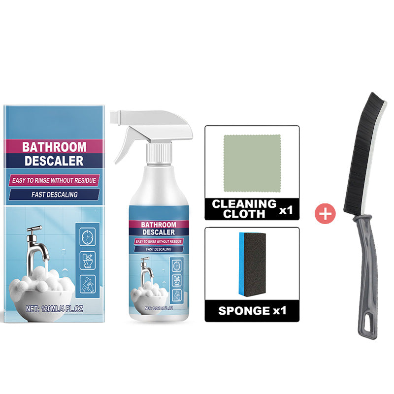 All-in-one bathroom stain cleaning set