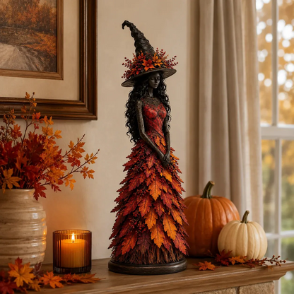 🧙‍♀Enchanted Autumn Witch Figurine🍂🎃