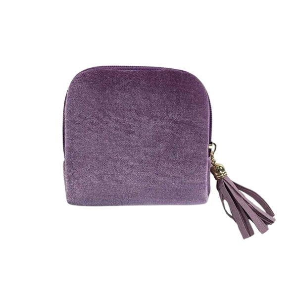 Jewelry Zippered Pocket CaseTravel Jewelry Bag PortableOrganizer