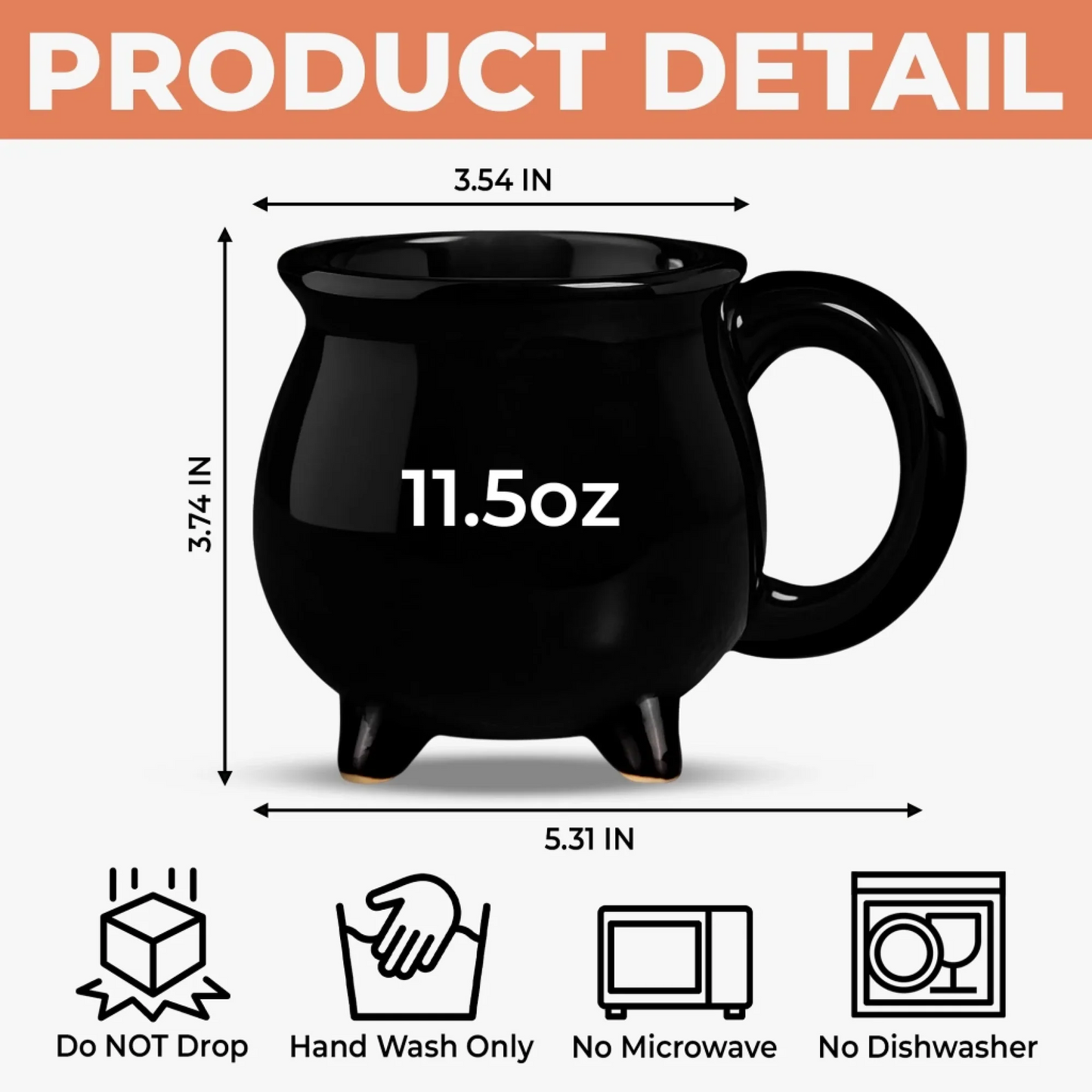 🔥Halloween Early Bird Sale🎃Custom  Witch Cauldron Mug — The Ultimate Halloween Brew! 🔮💀☕️