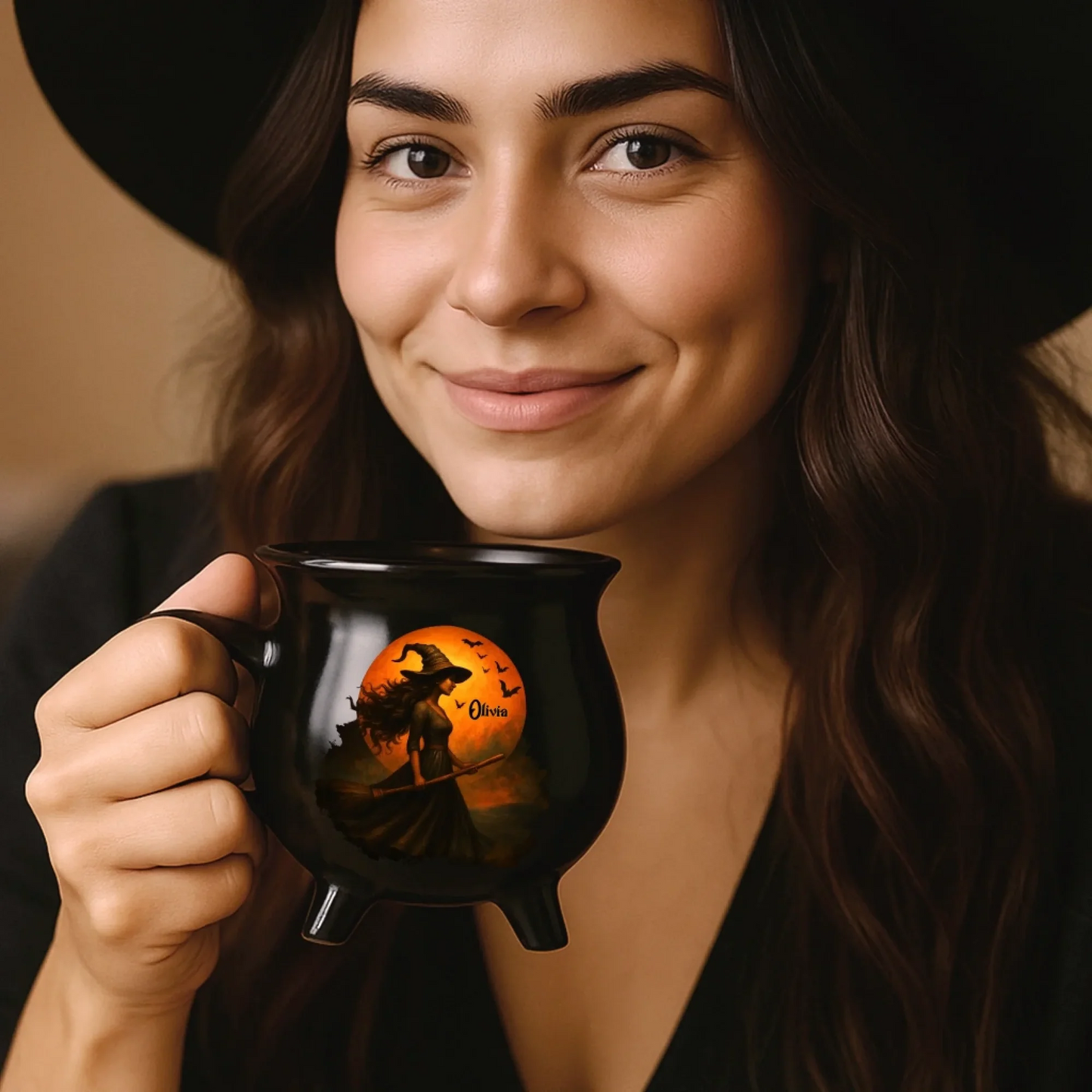 🔥Halloween Early Bird Sale🎃Custom  Witch Cauldron Mug — The Ultimate Halloween Brew! 🔮💀☕️
