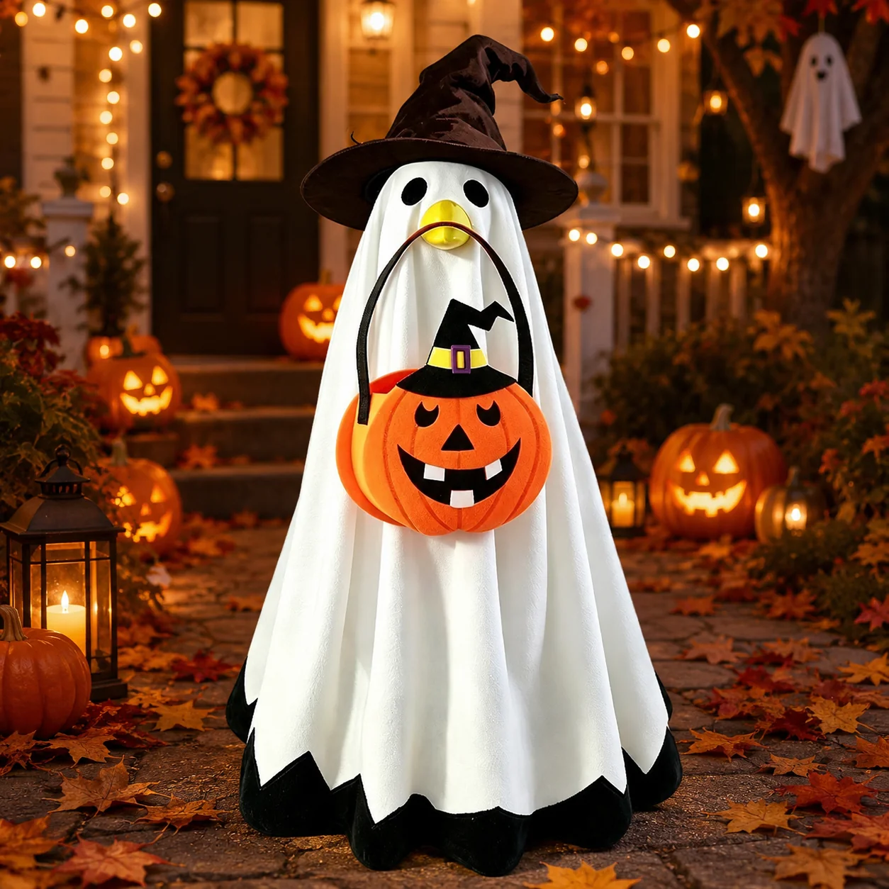 Porch Goose Halloween SeriesOutfits - Suit For 23 InchesGoose Statue