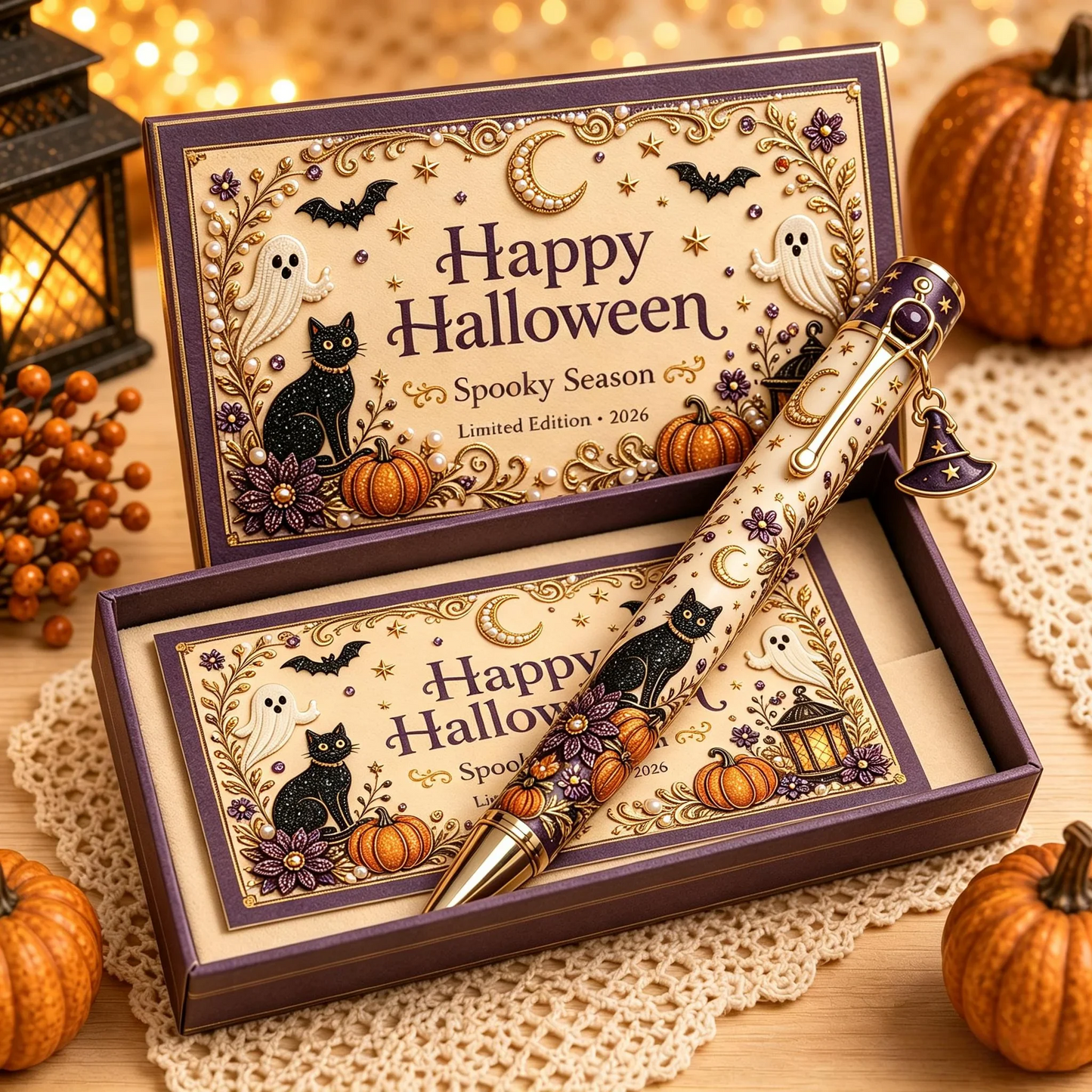 🔥Halloween Early Bird Sale🎃Halloween Spooky Pen Gift Set