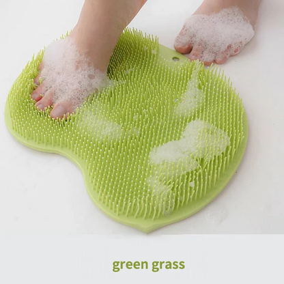 Silicone Shower FootScrubber Mat