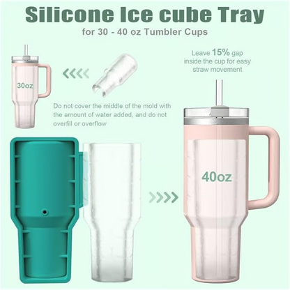 🔥2026 Hot Sale🔥Upgrade Ice Cube Tray For Stanley Cup