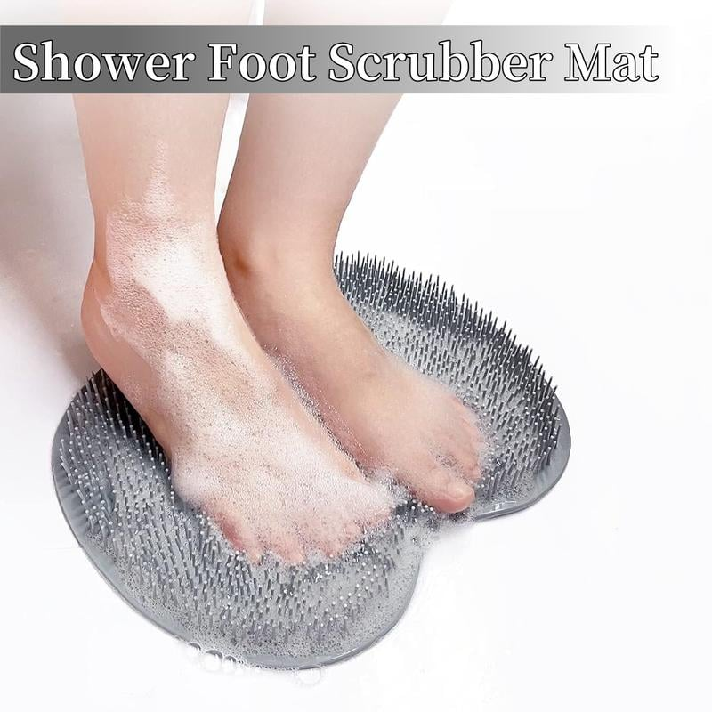 Silicone Shower FootScrubber Mat