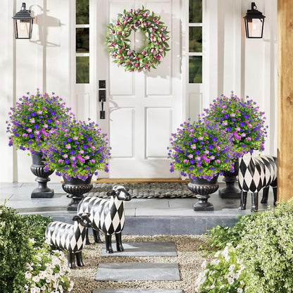 🔥Artificial potted trees with ground stakes