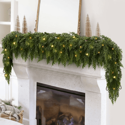 🏆2026 HOT SALE💥Christmas Cedar Garland