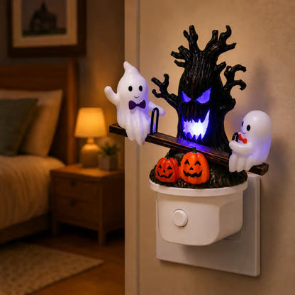 🎃Summer Sale 49% OFF🔥 - 👻 Halloween Ghost Tree LED Night Light