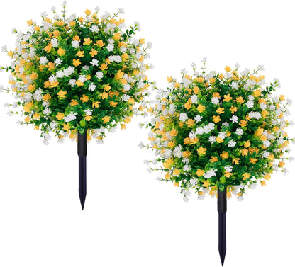 🔥Artificial potted trees with ground stakes