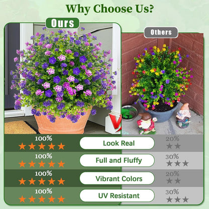 🔥Artificial potted trees with ground stakes