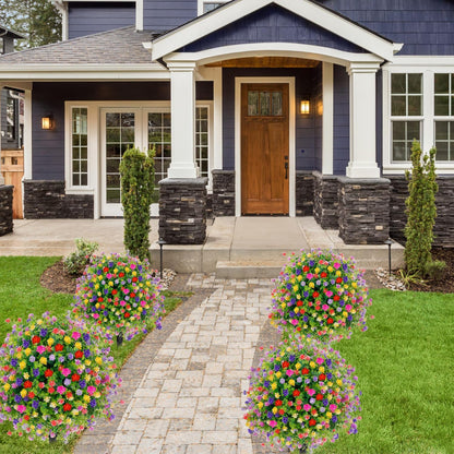 🔥Artificial potted trees with ground stakes