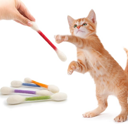 🐱Swabs Large Size Cat Toys with Catnip ❤️For happy, healthy, and active indoor cats🐱