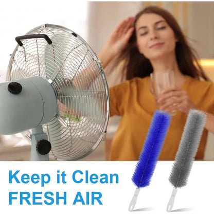 🔥HOT SALE 50% OFF😎Flexible Microfiber Fan Duster Brushes-Reusable Cleaning Tools