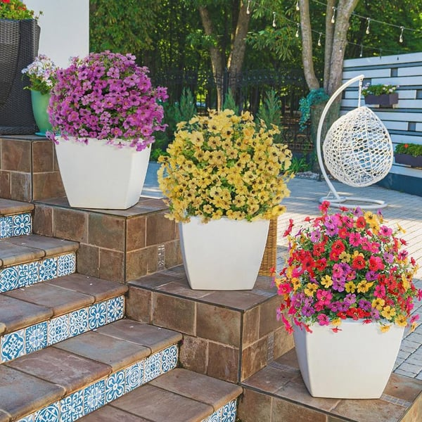 Outdoor/Indoor UV Resistant & Waterproof Artificial Flower Decor