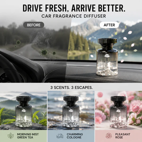 🔥HOT SALE🔥MOUNTAIN CAR AIR FRESHENER🚗 Fine Fragrance. Refresh Your Drive.