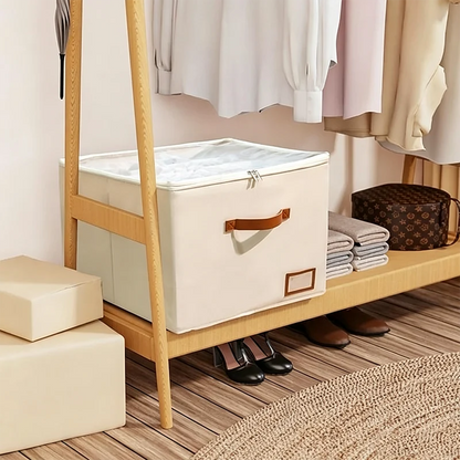 Foldable Shoe Organizer ForCloset With Clear Cover