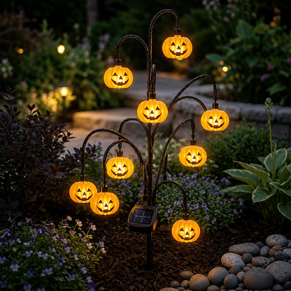 🎃 45% OFF Early Bird Deal ✨Halloween Solar Tree Stump Light