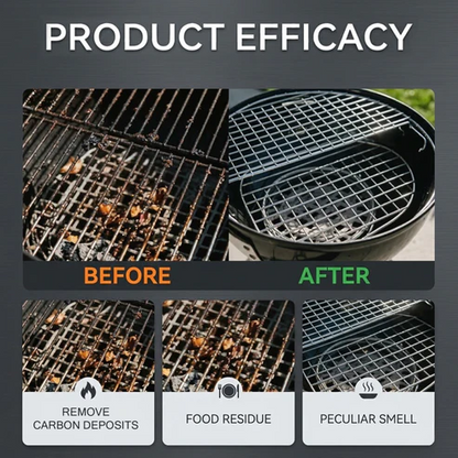 Heavy Duty BBQ Grill Cleaner Degreaser Spray For Grease And SmokyStain Removal