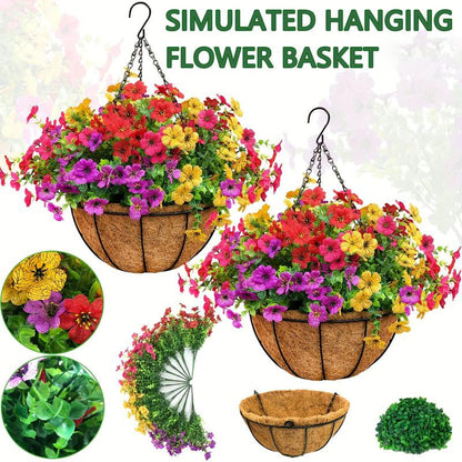 🔥Last Day Each Only $4.99🔥UV Resistant Look Real Colorful Spring Flowers