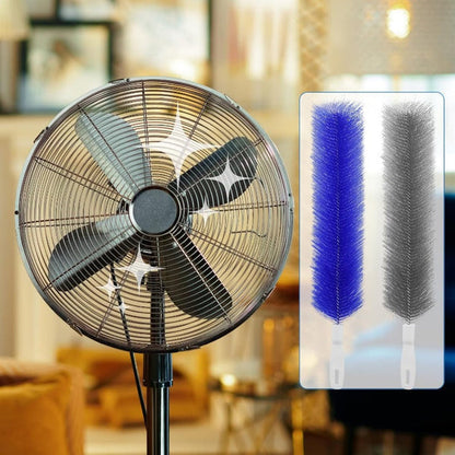 🔥HOT SALE 50% OFF😎Flexible Microfiber Fan Duster Brushes-Reusable Cleaning Tools