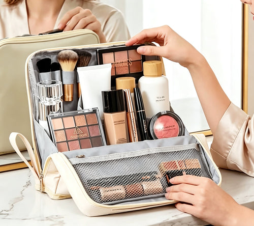 ✨Waterproof Large-Capacity Portable Makeup Bag